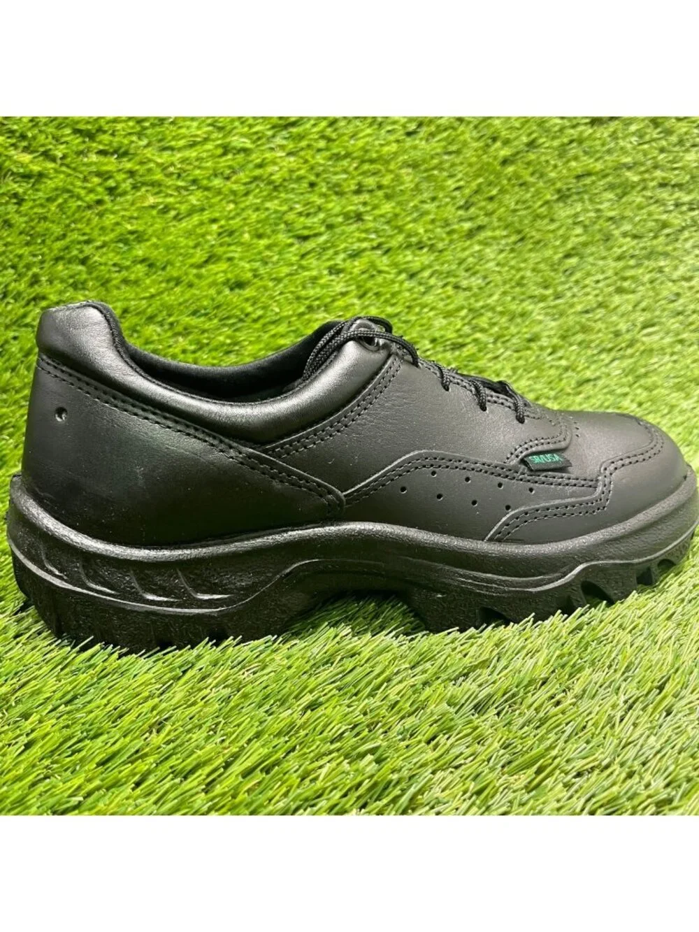 Rocky Postal TMC 5101 Womens Size 9 Black Leather Slip Resistant Oxford Shoes